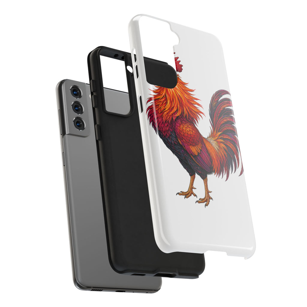 Sunrise Rooster Tough Phone Case