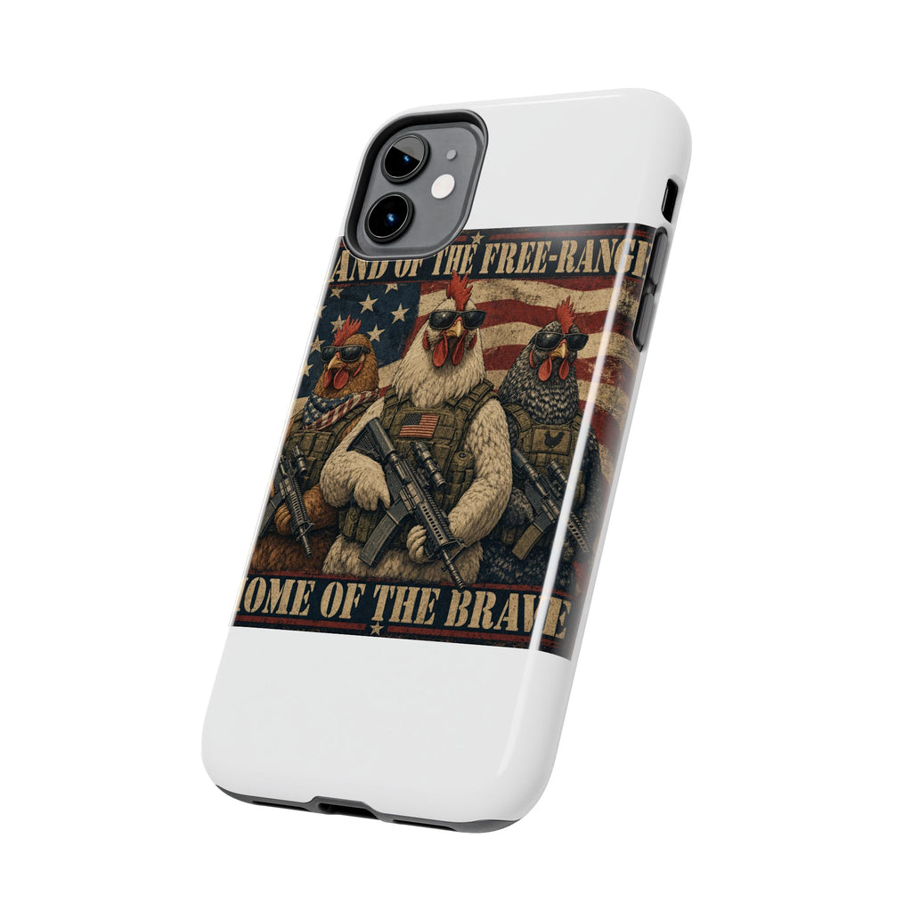 Land of the Free-Range Tough Phone Case