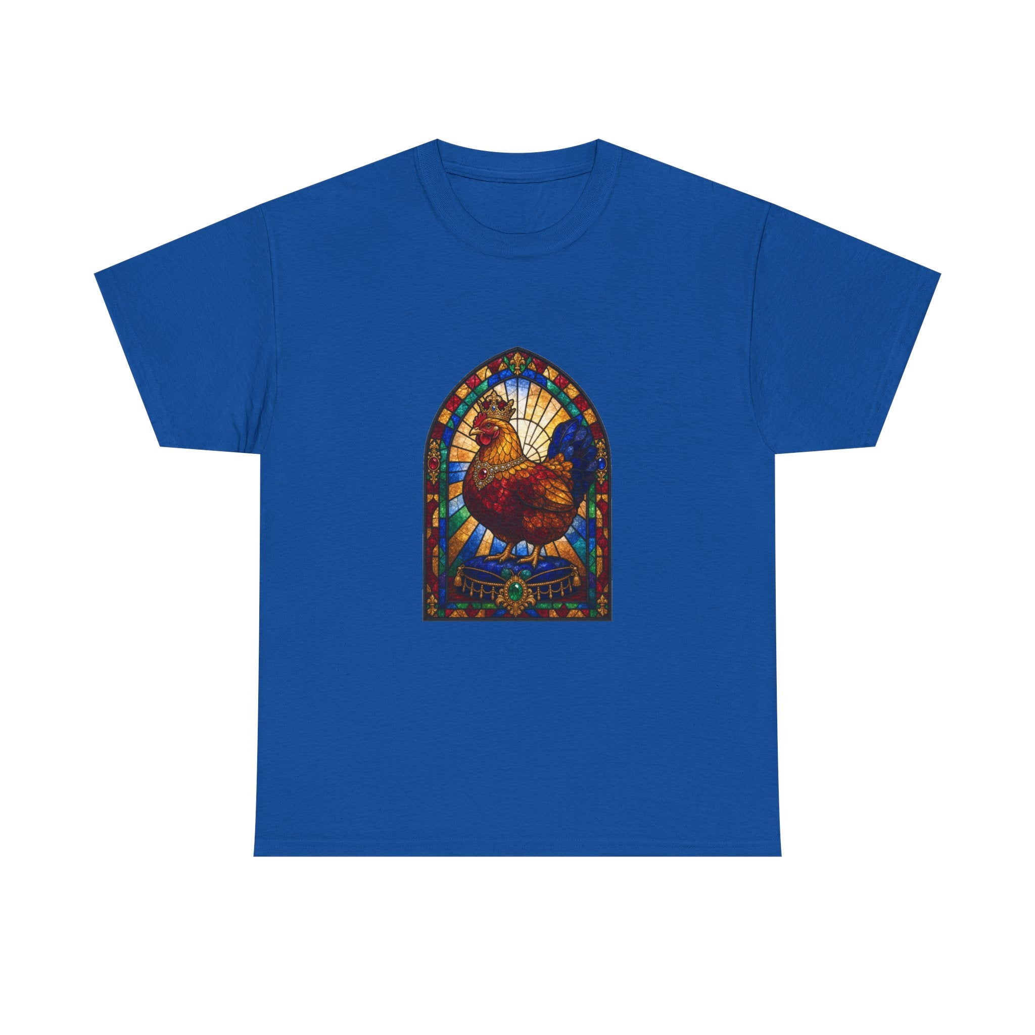 Stained Glass Hen Tee