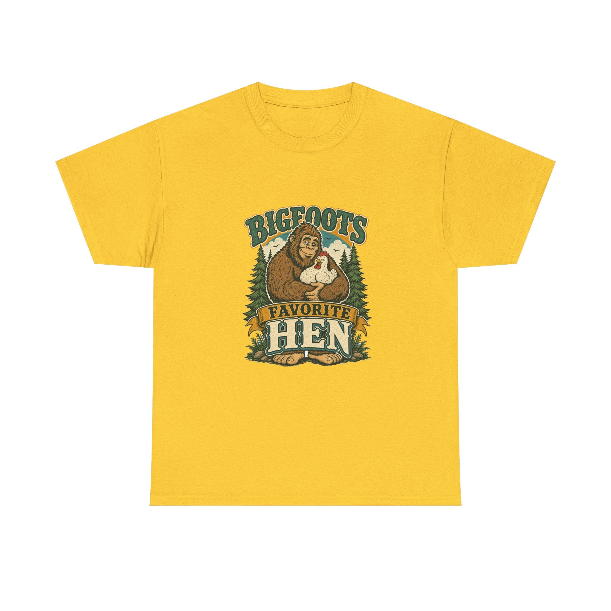 Bigfoot's Favorite Hen Tee