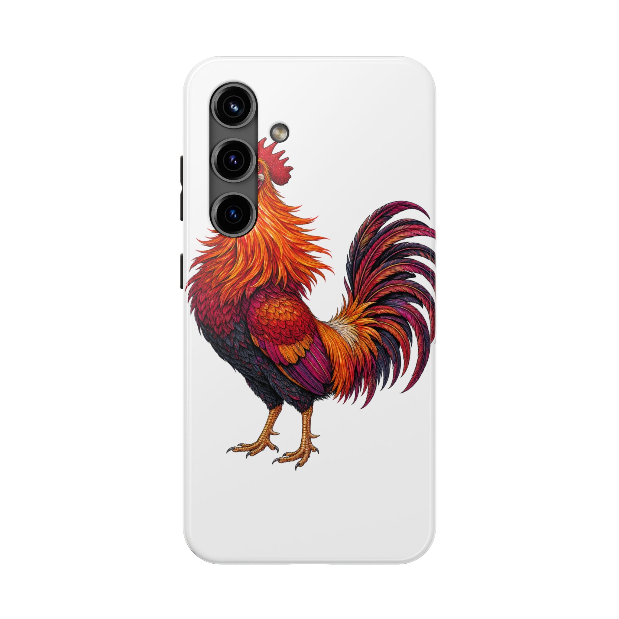 Sunrise Rooster Tough Phone Case