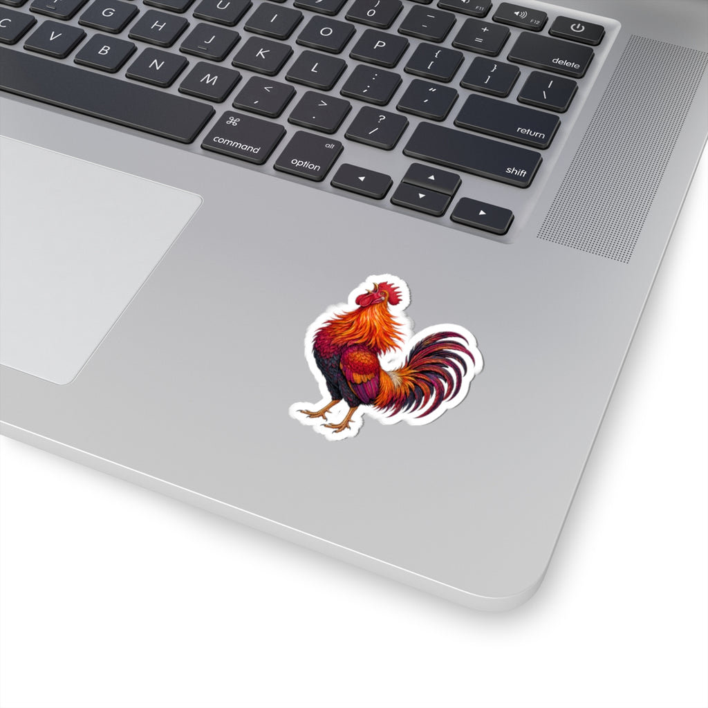 Sunrise Rooster Sticker