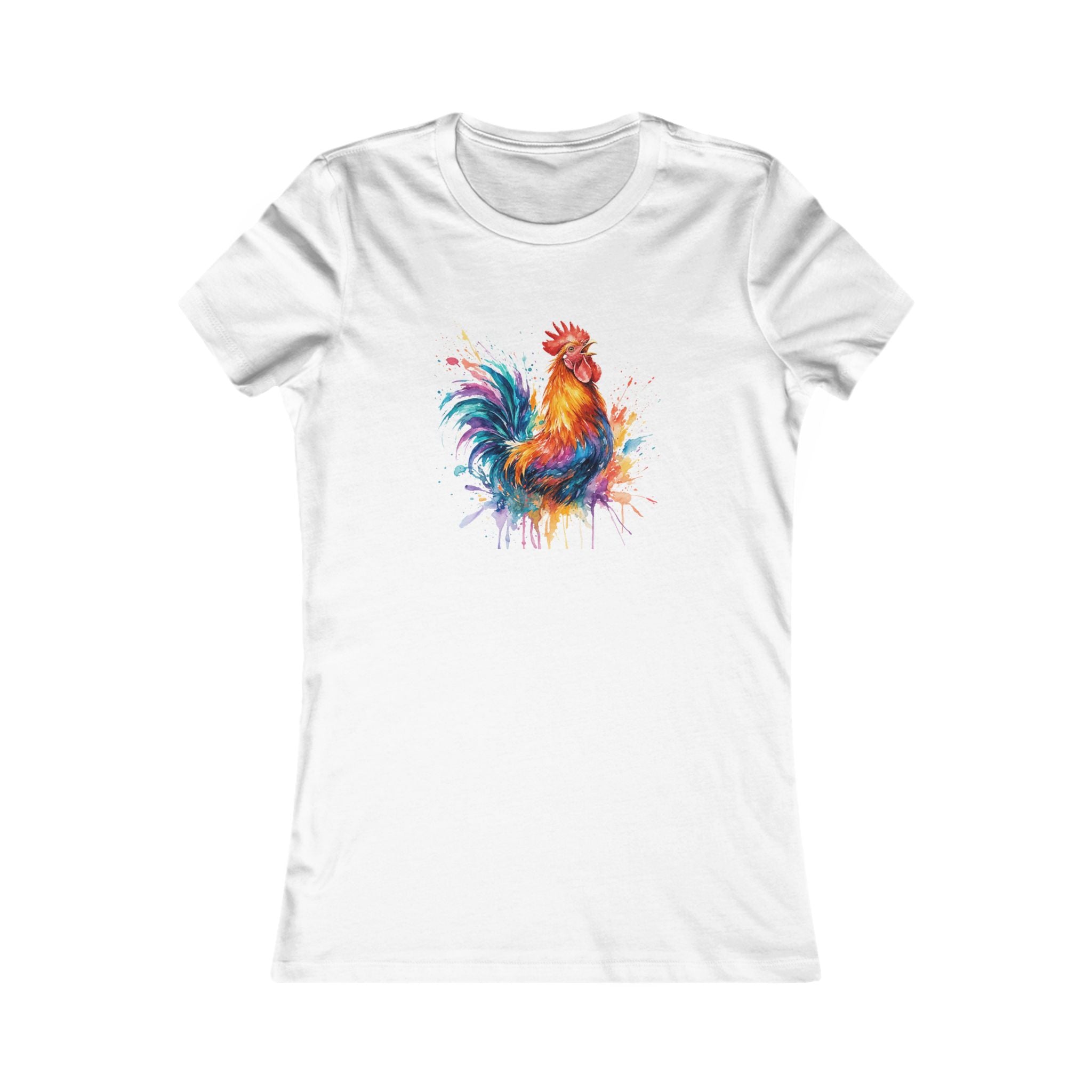 Splash Rooster Women's Tee