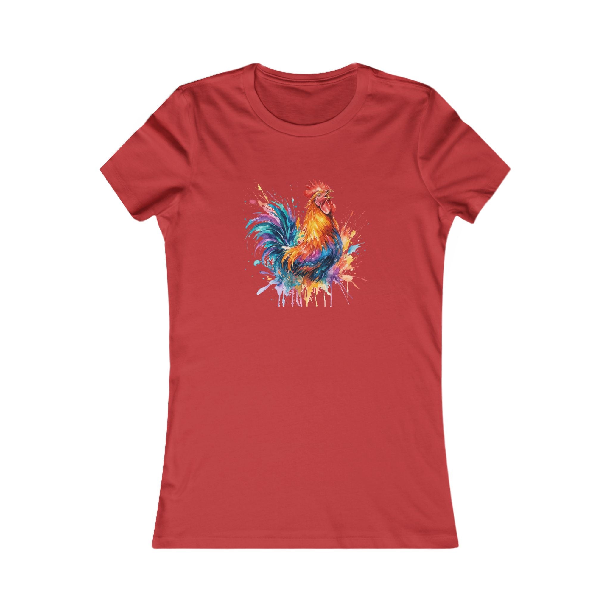 Splash Rooster Women's Tee