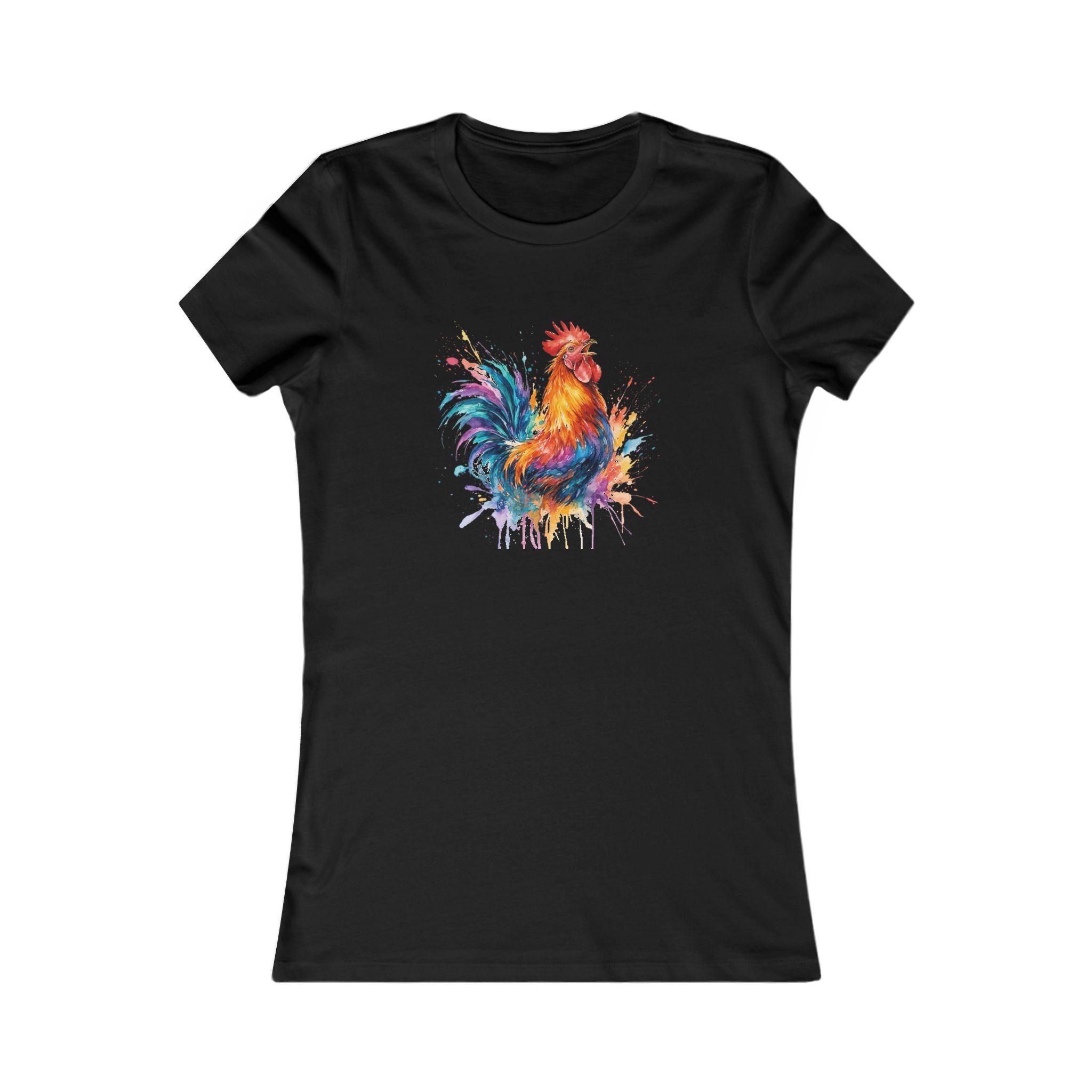Splash Rooster Women's Tee