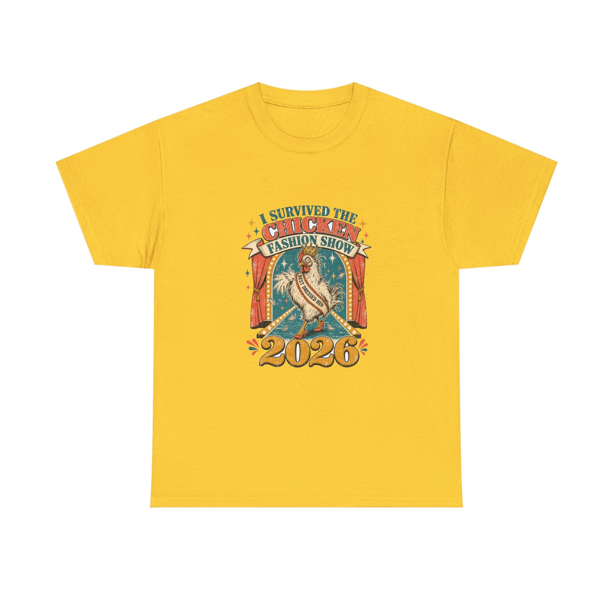 I Survived the Chicken Fashion Show 2026 Tee