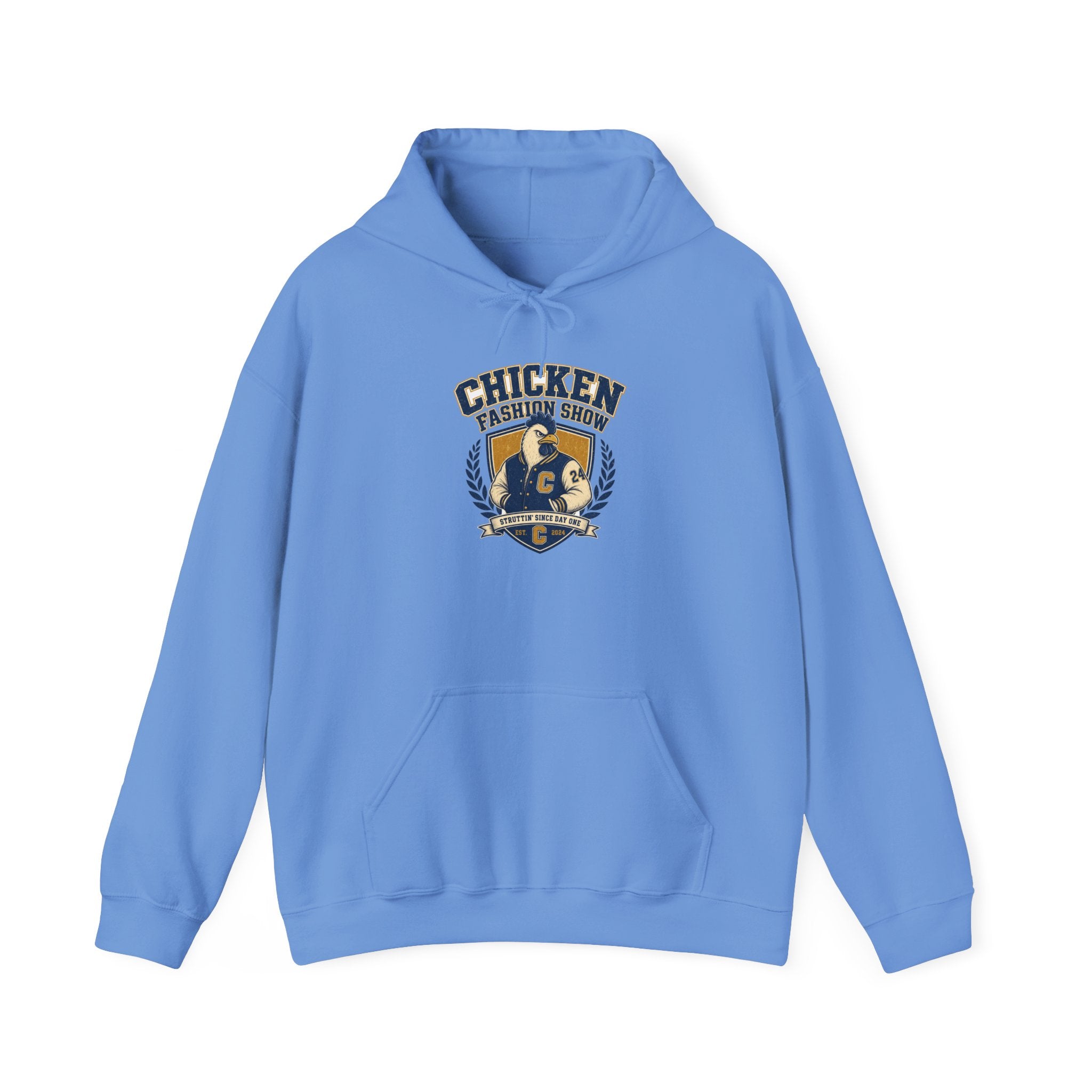 Chicken Fashion Show Varsity Hoodie