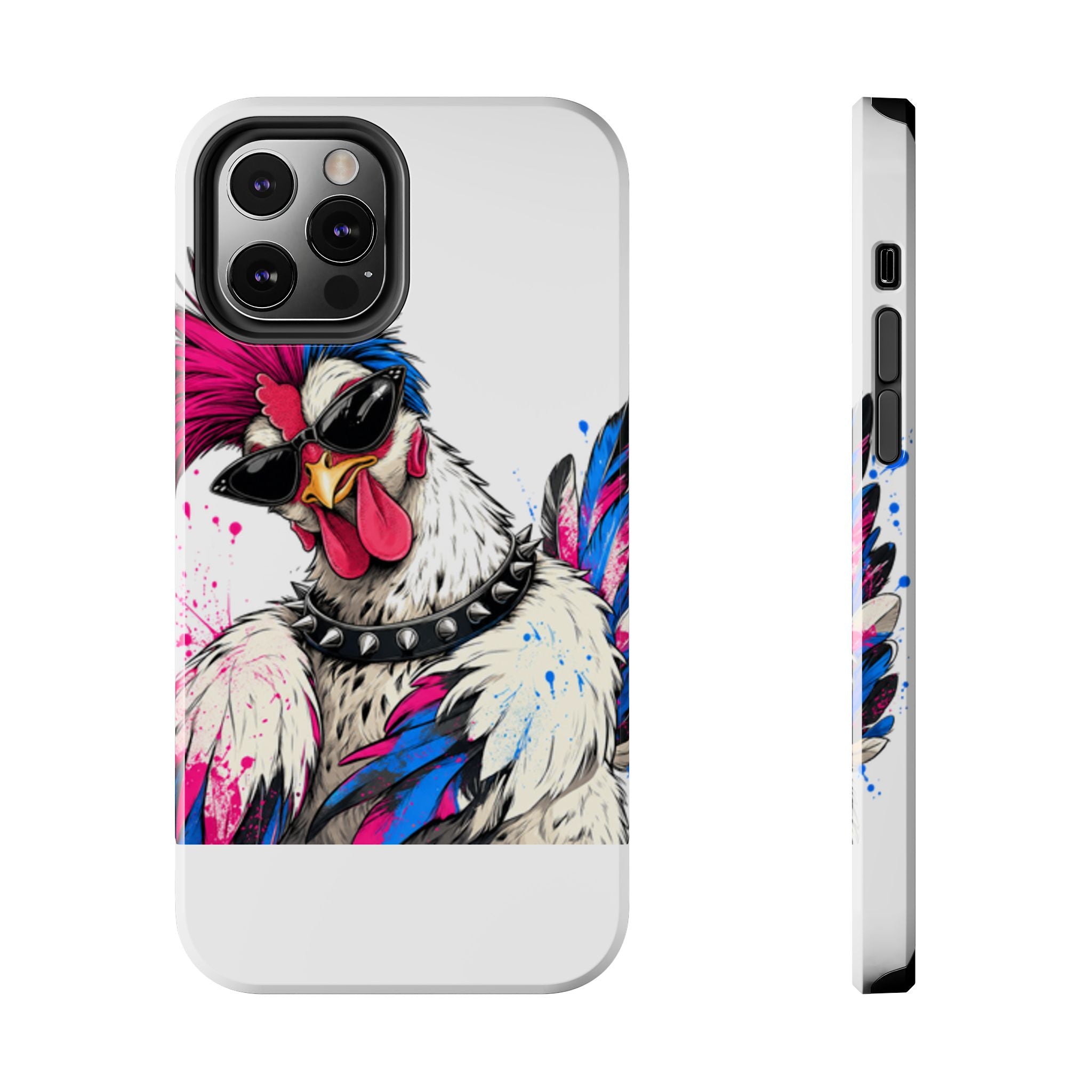Punk Rockstar Hen Tough Phone Case