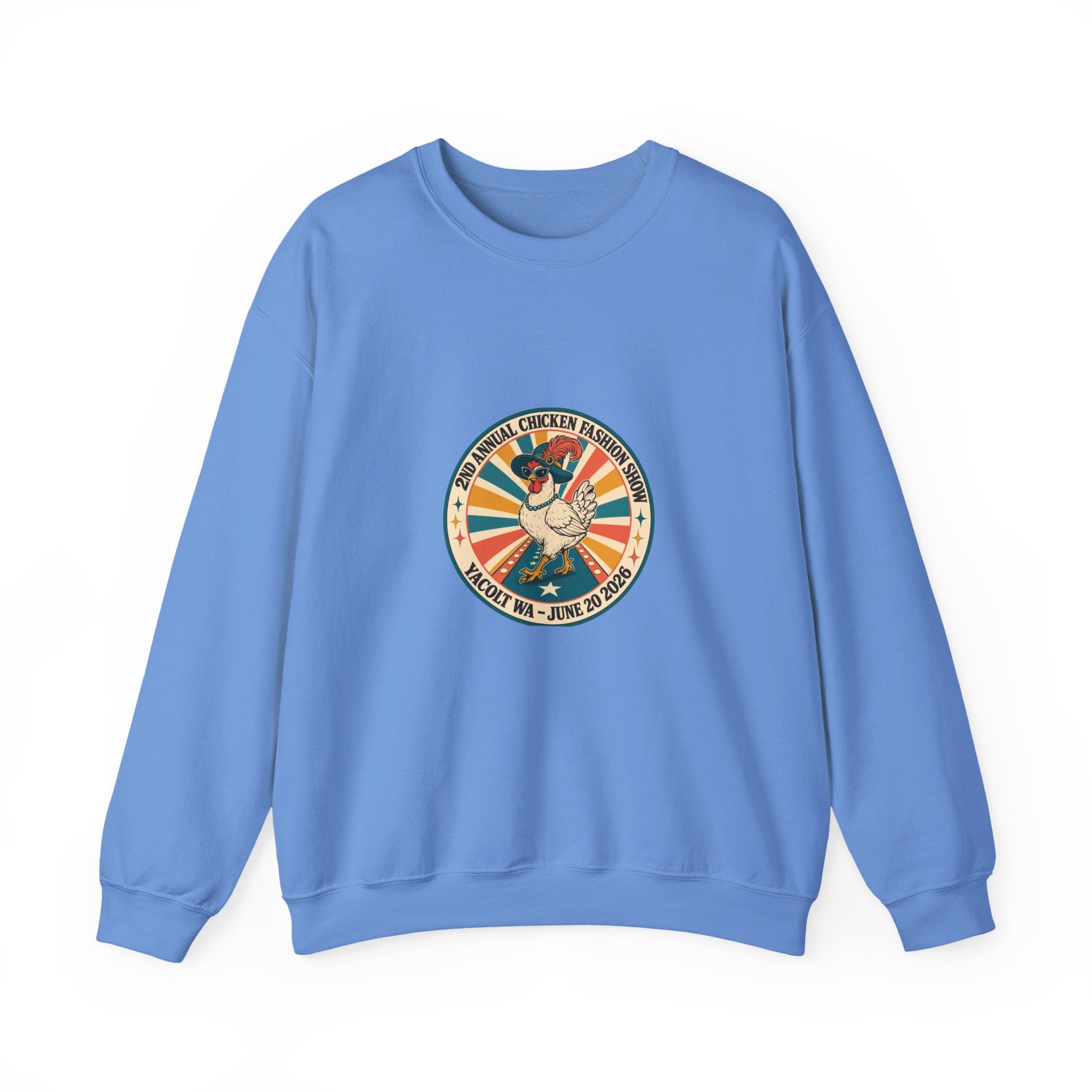 2nd Annual Chicken Fashion Show 2026 Crewneck Sweatshirt