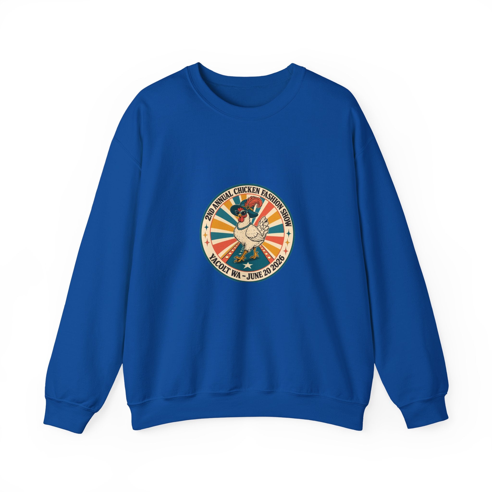 2nd Annual Chicken Fashion Show 2026 Crewneck Sweatshirt