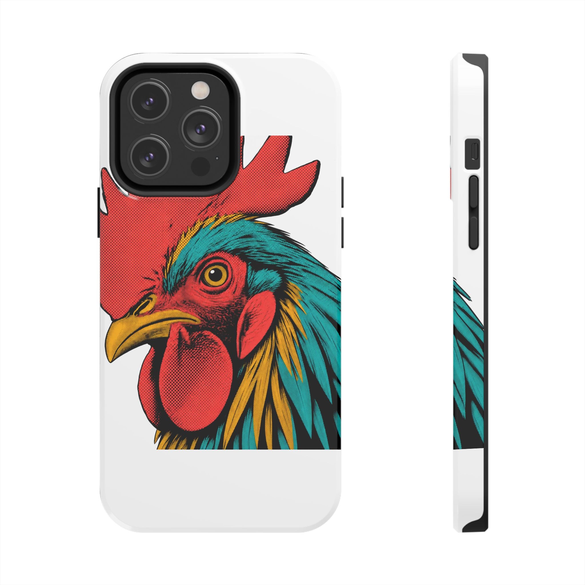 Pop Art Rooster Tough Phone Case
