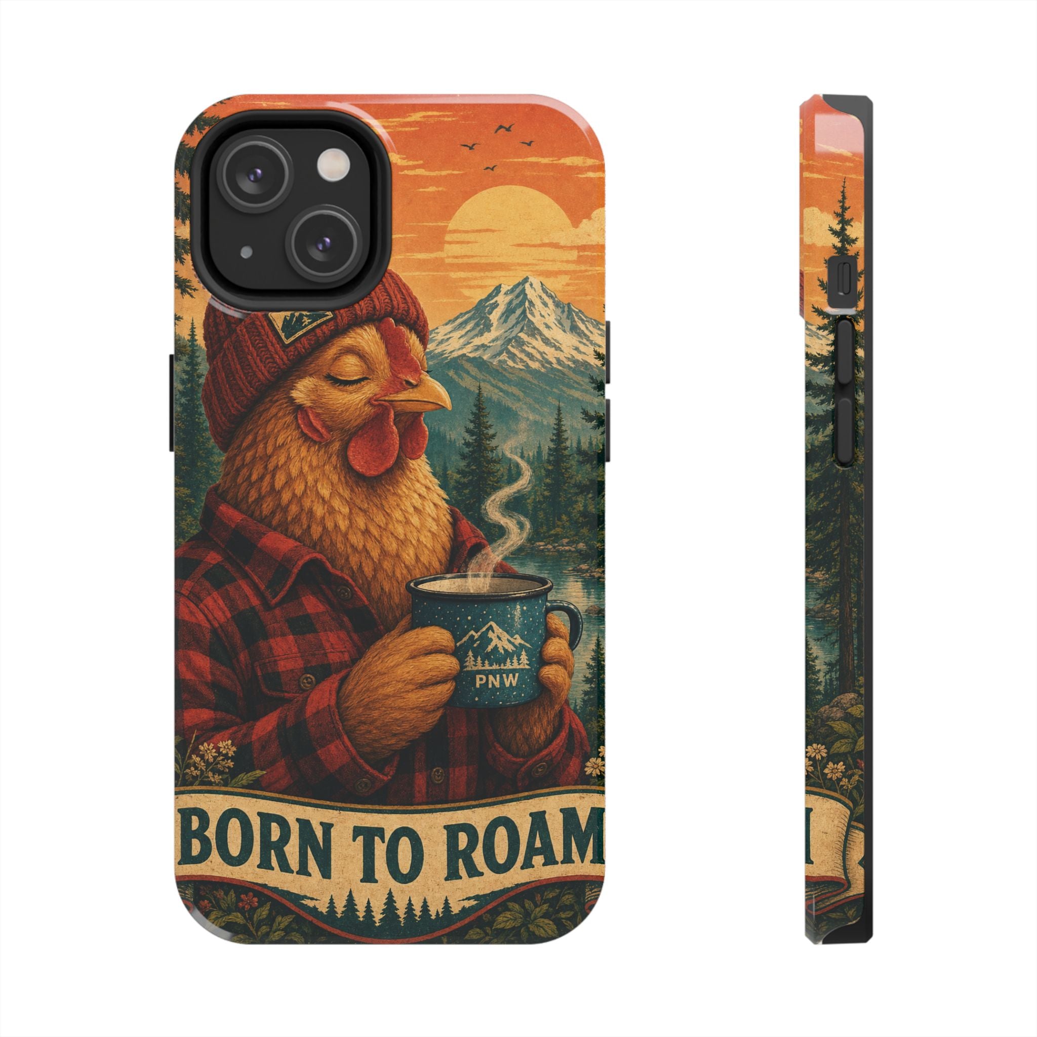 Born to Roam Tough Phone Case