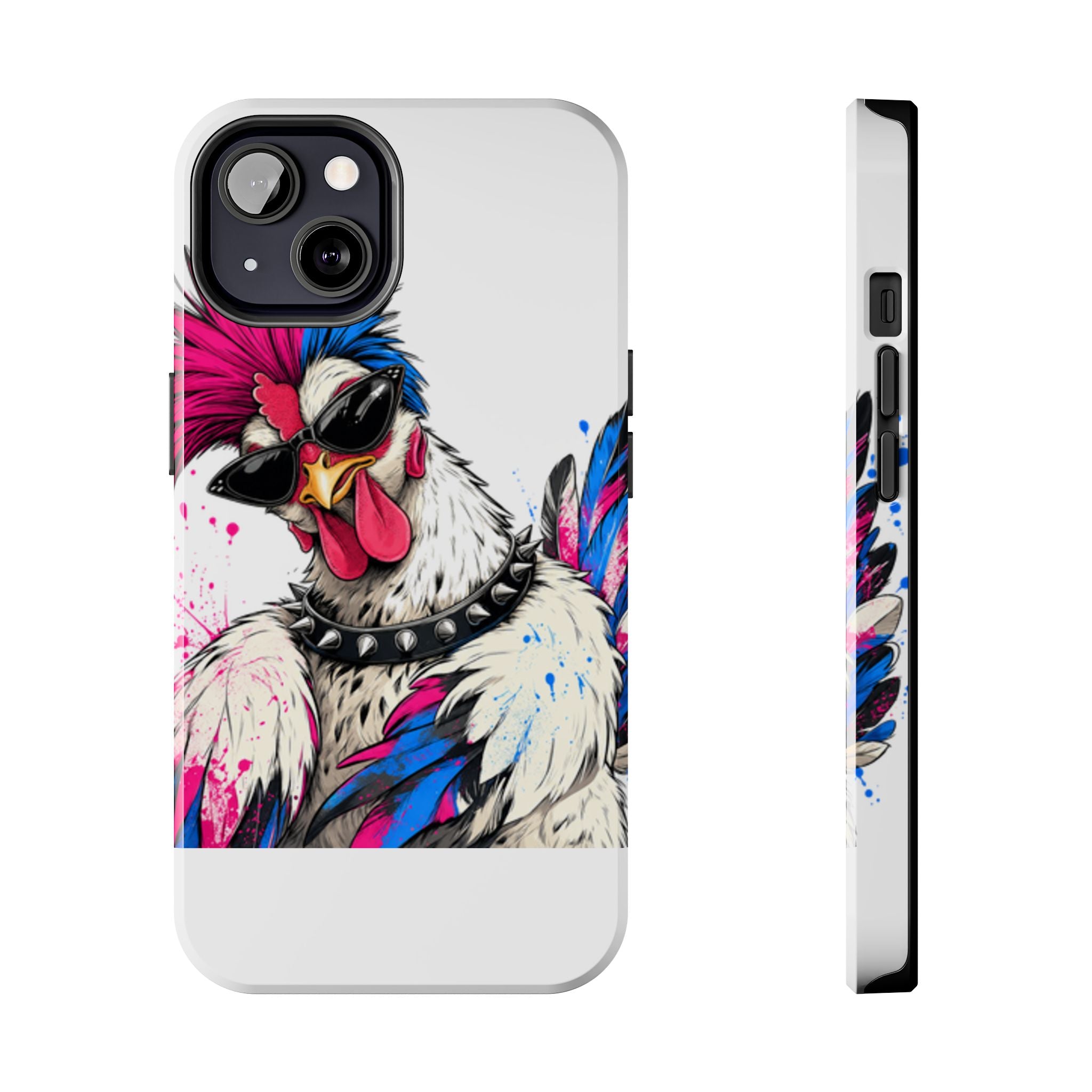 Punk Rockstar Hen Tough Phone Case