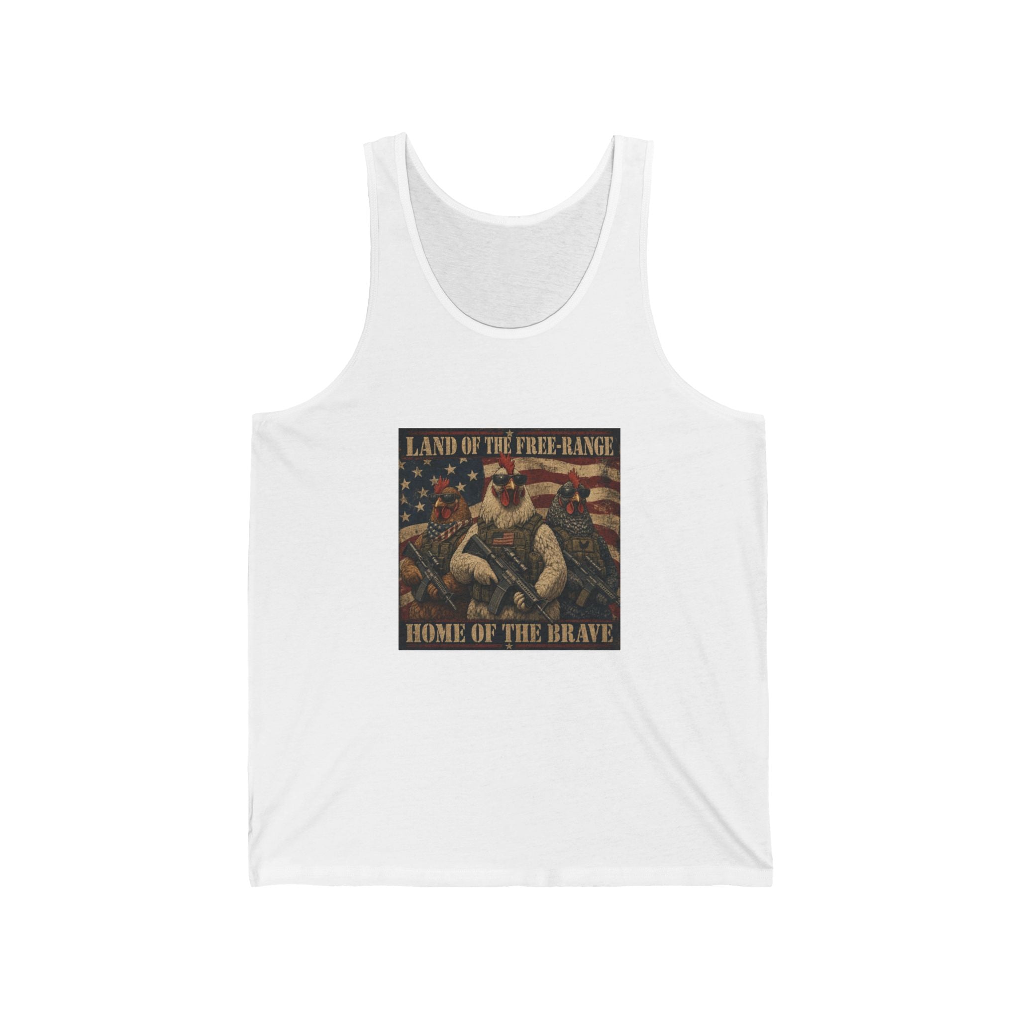 Land of the Free-Range Tank Top