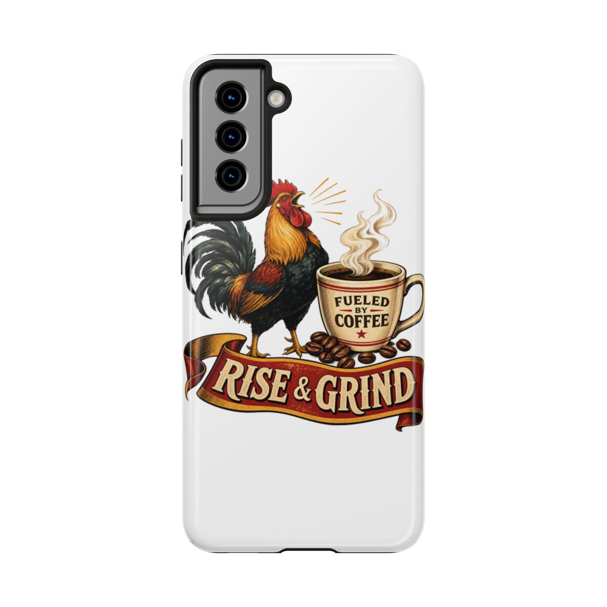 Rise & Grind Tough Phone Case