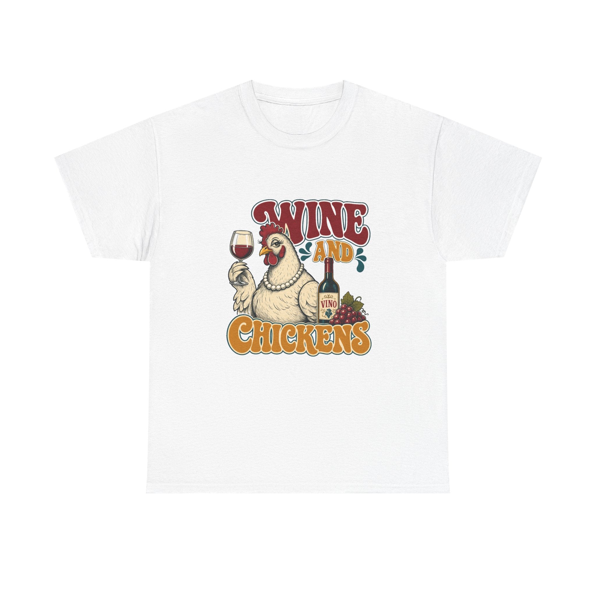 Wine & Chickens Tee